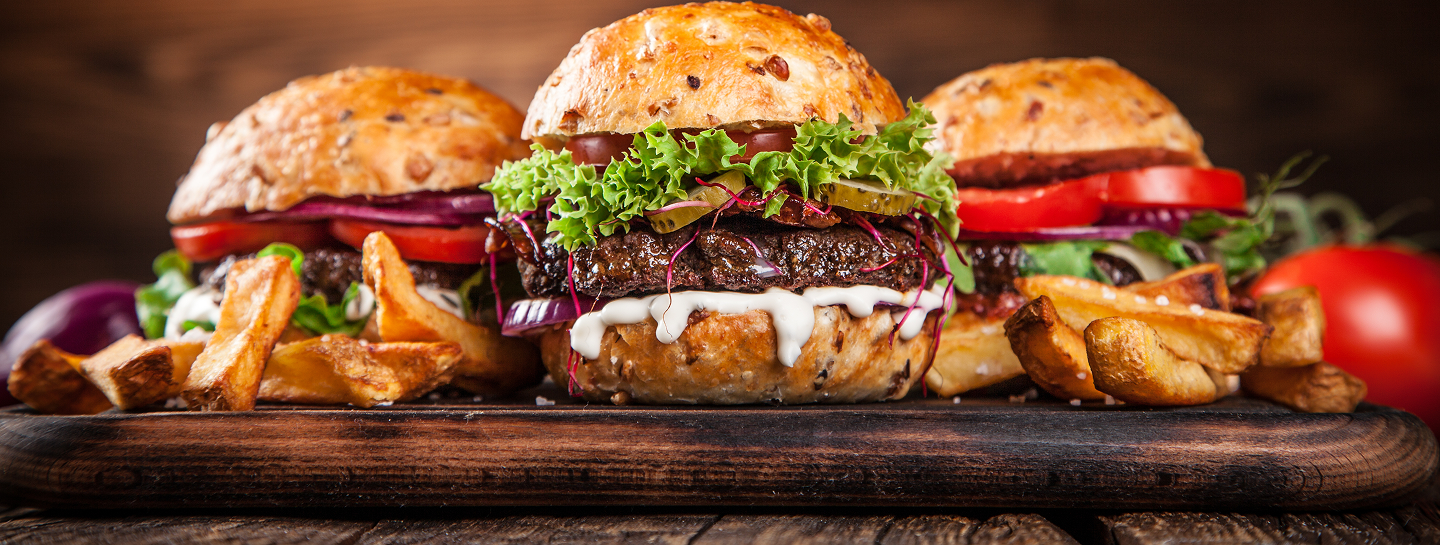 Burger Hintergrund